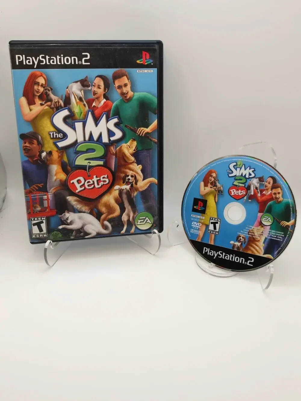 The Sims 2 Pets PS2 CIB Complete EA Life Simulation Tested